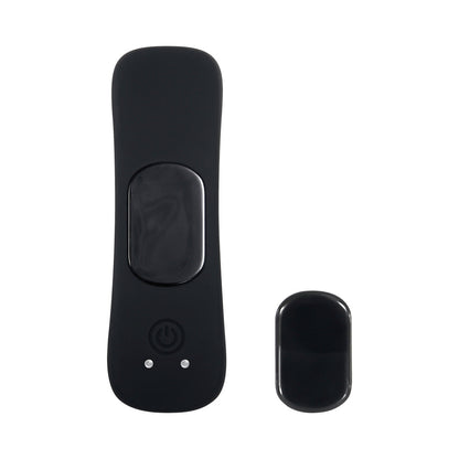 GENDER X - O NOSSO VIBRADOR DE CUECA DE SILICONE MAGNÉTICO RECARREGÁVEL COM CONTROLO REMOTO PRETO