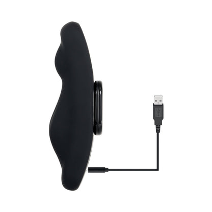 GENDER X - O NOSSO VIBRADOR DE CUECA DE SILICONE MAGNÉTICO RECARREGÁVEL COM CONTROLO REMOTO PRETO