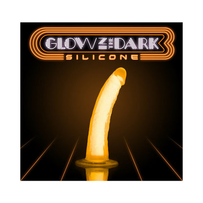 BLUSH - NEO ELITE GLOW-IN-THE-DARK VIPER 7 IN. DUAL-DENSITY DILDO NEON