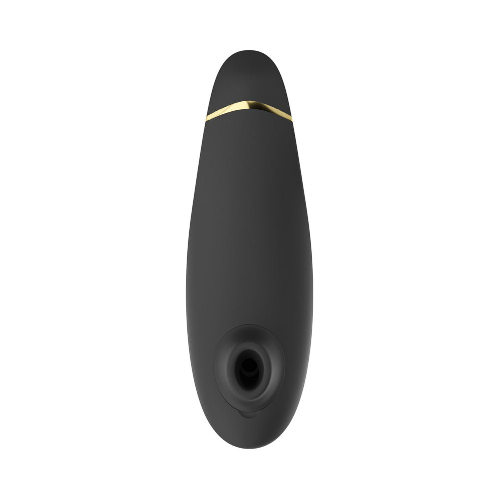WOMANIZER - PREMIUM 2 RECHARGEABLE SILICONE LUXURIOUS PLEASURE AIR CLITORAL STIMULATOR BLACK