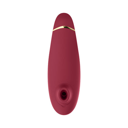 WOMANIZER - PREMIUM 2 ESTIMULADOR CLITORIDIANO RECARREGÁVEL DE LUXO EM SILICONE COM TECNOLOGIA DE AR BORDEAUX