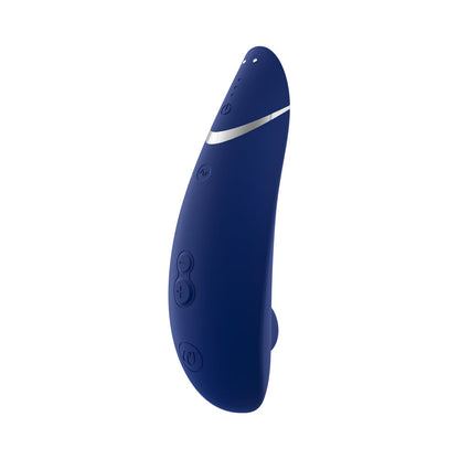 WOMANIZER - PREMIUM 2 ESTIMULADOR CLITORIDIANO DE AR RECARREGÁVEL EM SILICONE DE LUXO AZUL-MIRTILO