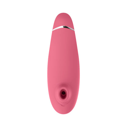 WOMANIZER - PREMIUM 2 RECARREGÁVEL EM SILICONE, ESTIMULADOR CLITORIANO DE PRAZER DE LUXO POR SUCÇÃO DE AR, FRAMBOESA