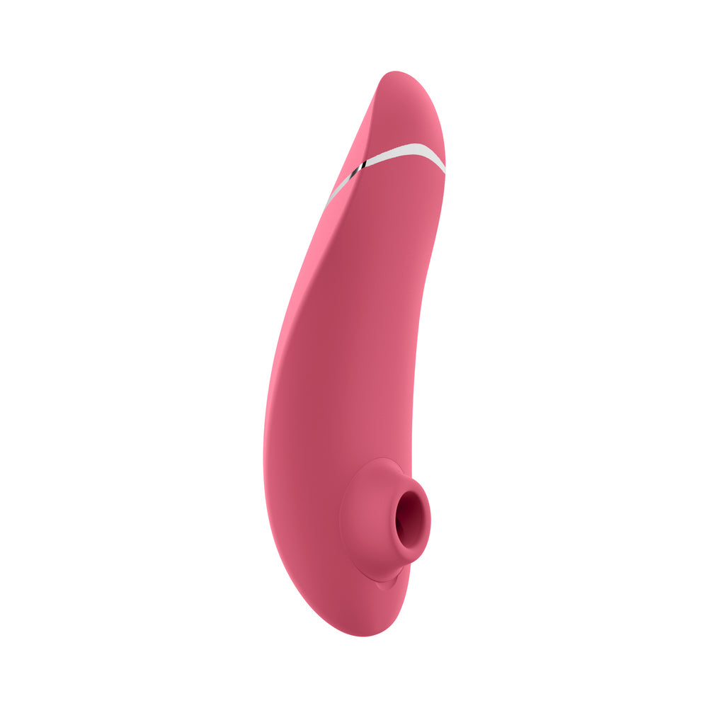 WOMANIZER - PREMIUM 2 RECARREGÁVEL EM SILICONE, ESTIMULADOR CLITORIANO DE PRAZER DE LUXO POR SUCÇÃO DE AR, FRAMBOESA