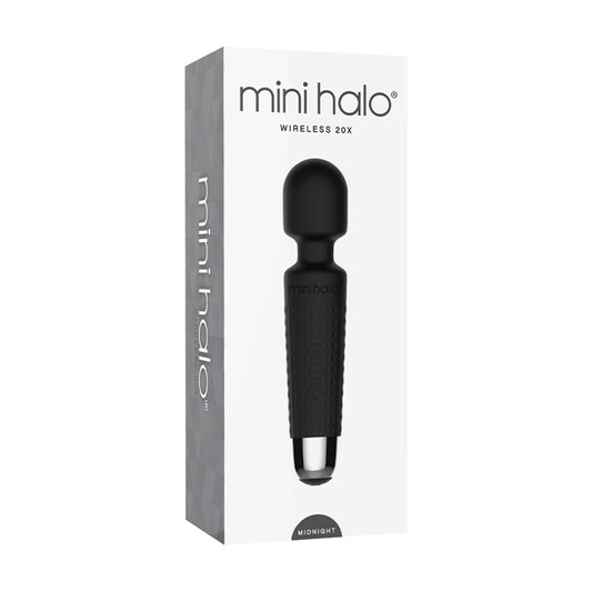 MINI HALO - VARINHA SEM FIOS 20X SILICONE MIDNIGHT