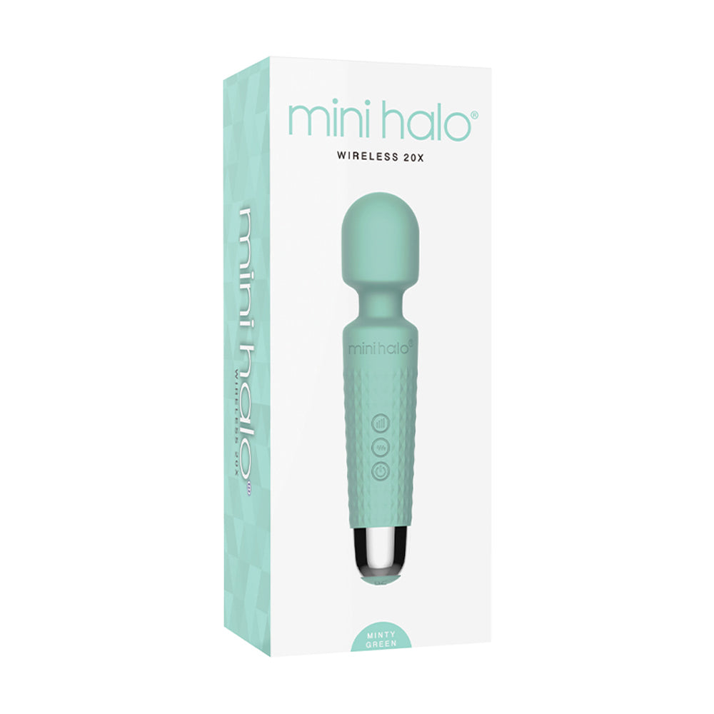 MINI HALO - WIRELESS WAND 20X SILICONE MINT GREEN