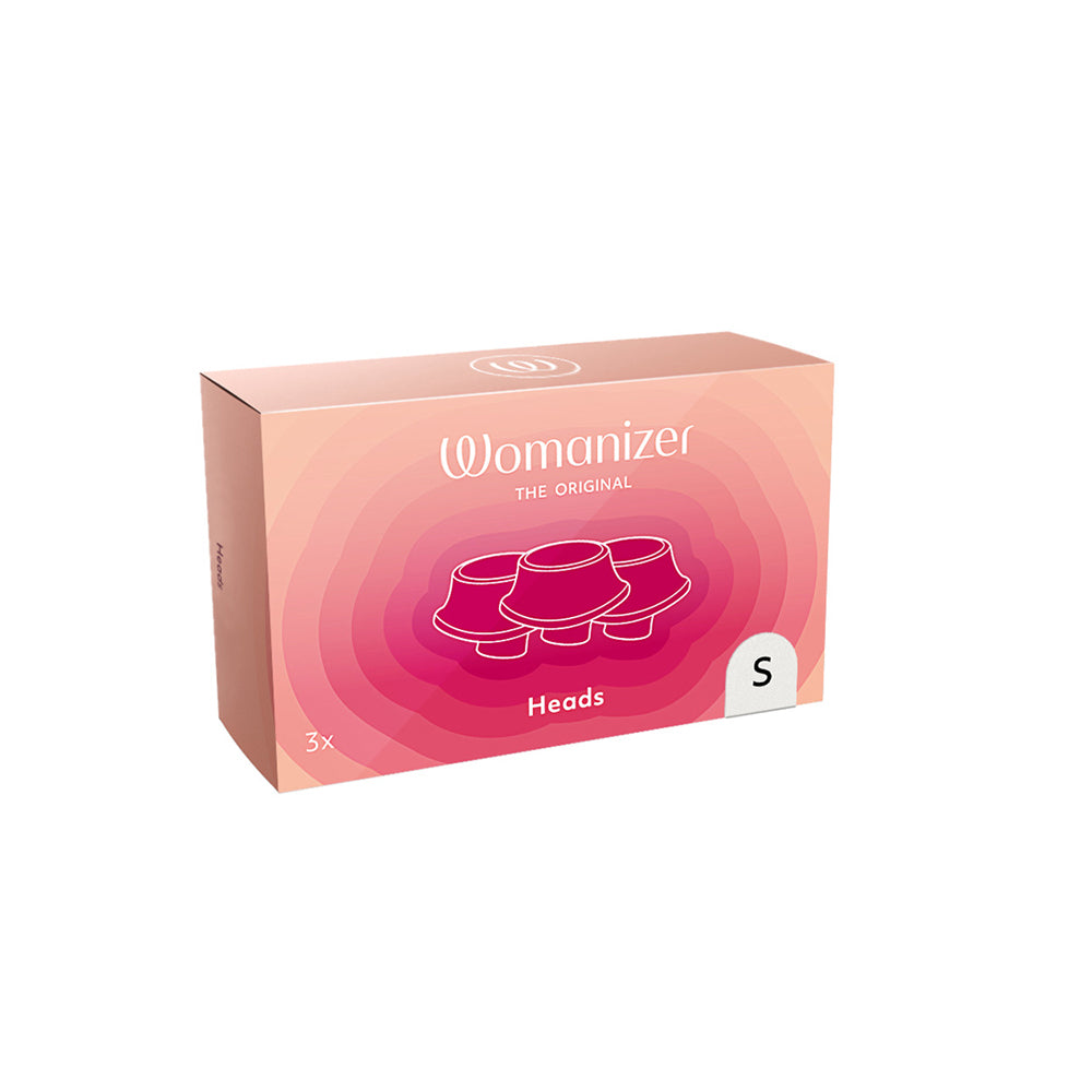 WOMANIZER - PACK DE 3 CABEÇAS DE ESTIMULAÇÃO DE SUBSTITUIÇÃO TIPO A CINZENTO QUENTE S
