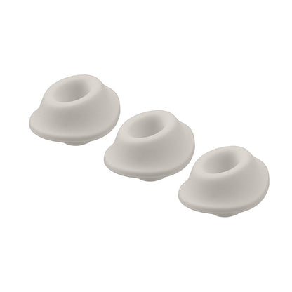 WOMANIZER - PACK DE 3 CABEÇAS DE ESTIMULAÇÃO DE SUBSTITUIÇÃO TIPO A CINZENTO QUENTE S