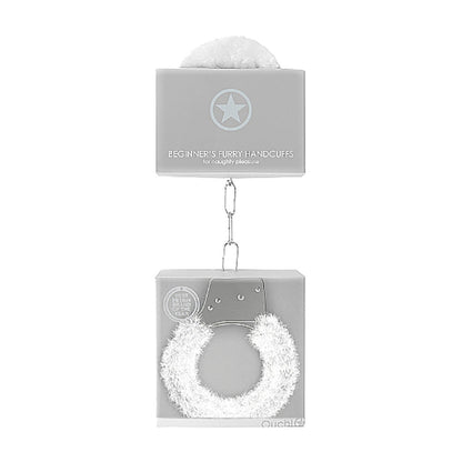 SHOTS - OUCH! BEGINNER'S FURRY HANDCUFFS WITH QUICK RELEASE