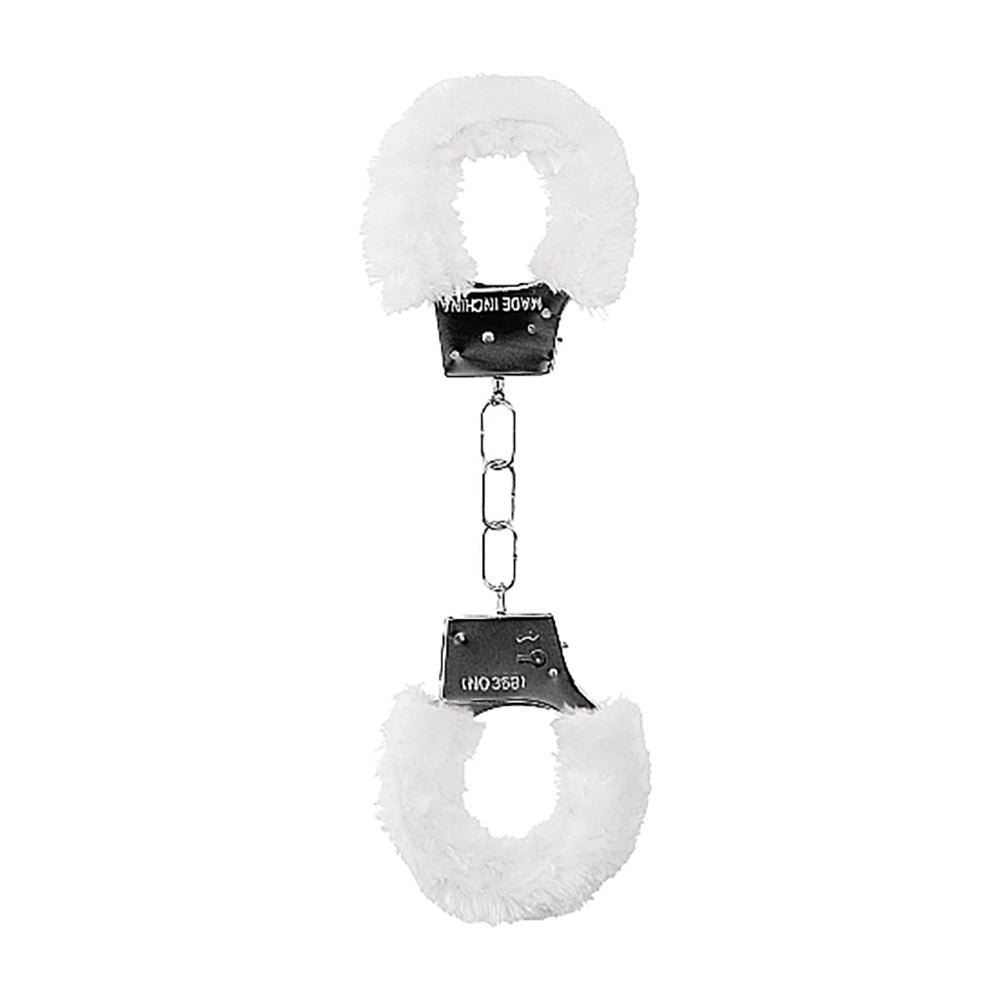 SHOTS - OUCH! BEGINNER'S FURRY HANDCUFFS WITH QUICK RELEASE