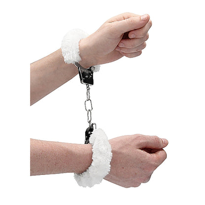 SHOTS - OUCH! BEGINNER'S FURRY HANDCUFFS WITH QUICK RELEASE