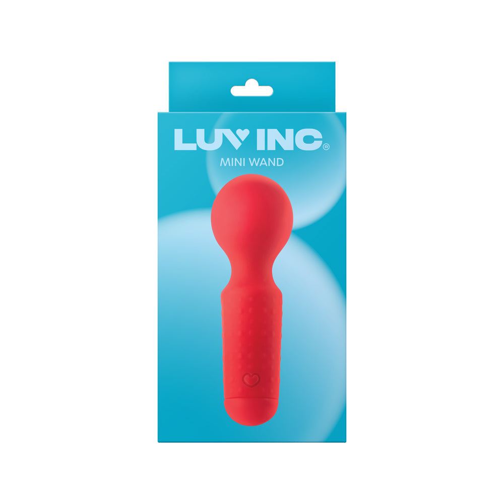 LUV INC. - MW65 MINI WAND RECHARGEABLE FLEXIBLE SILICONE VIBRATOR