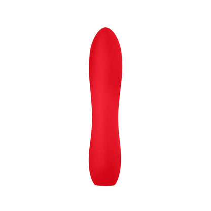 LUV INC. - LUV INC LB72 LARGE SILICONE BULLET RECHARGEABLE VIBRATOR RED