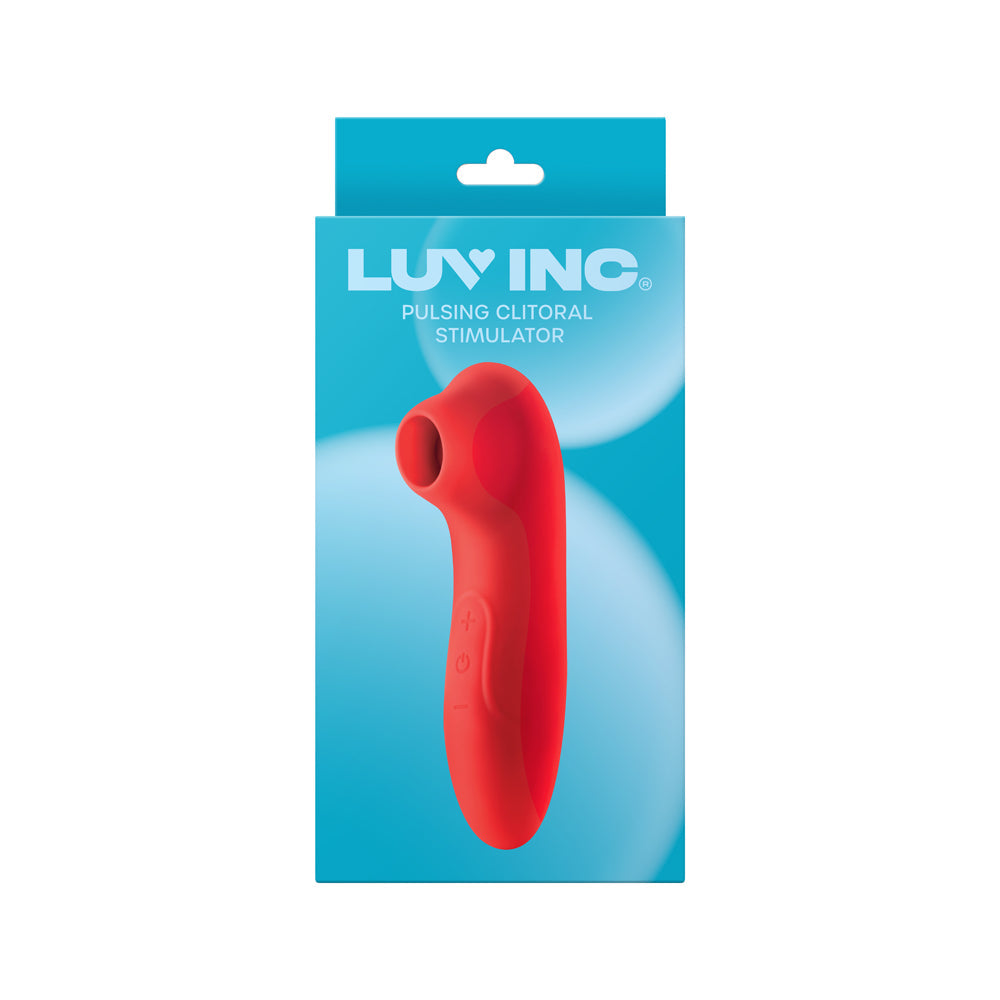 LUV INC. - CS19 PULSING CLITORAL STIMULATOR RECHARGEABLE SILICONE