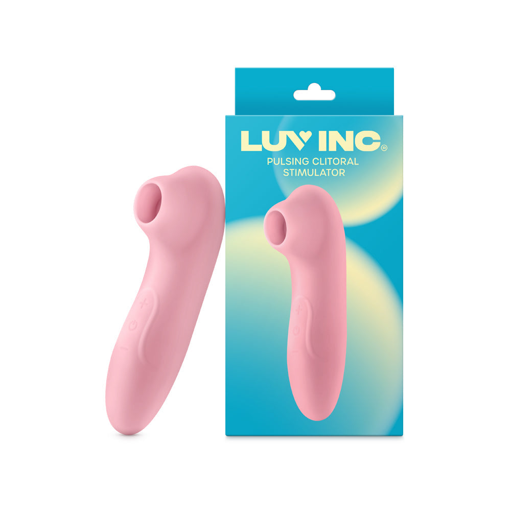 LUV INC. - CS19 PULSING CLITORAL STIMULATOR RECHARGEABLE SILICONE