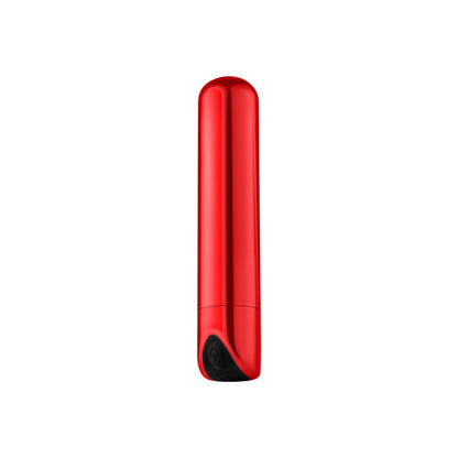 LUV INC. - SB33 SHINY BULLET RECHARGEABLE VIBRATOR RED