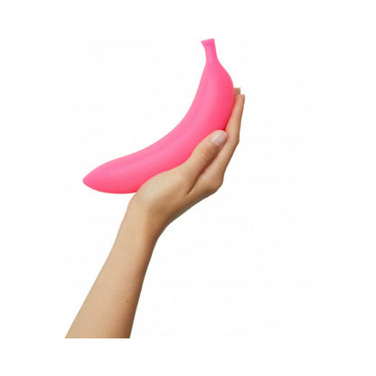 LOVELY PLANET - LOVE TO LOVE OH OUI SILICONE BANANA VIBRATOR PINK