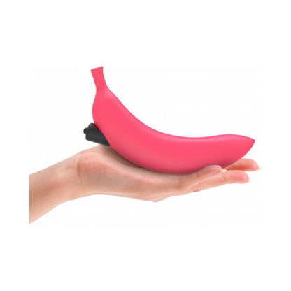 LOVELY PLANET - LOVE TO LOVE OH OUI SILICONE BANANA VIBRATOR PINK