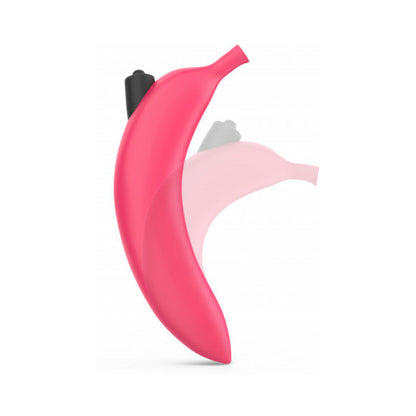 LOVELY PLANET - LOVE TO LOVE OH OUI SILICONE BANANA VIBRATOR PINK