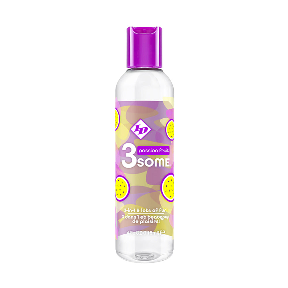 ID LUBRICANTS - ID 3SOME PASSION FRUIT WATER-BASED LUBE