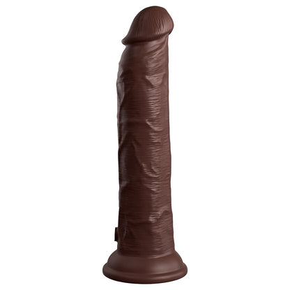 PIPEDREAM - COCK ELITE 9 IN. VIBRATING DUAL DENSITY SILICONE REALISTIC DILDO