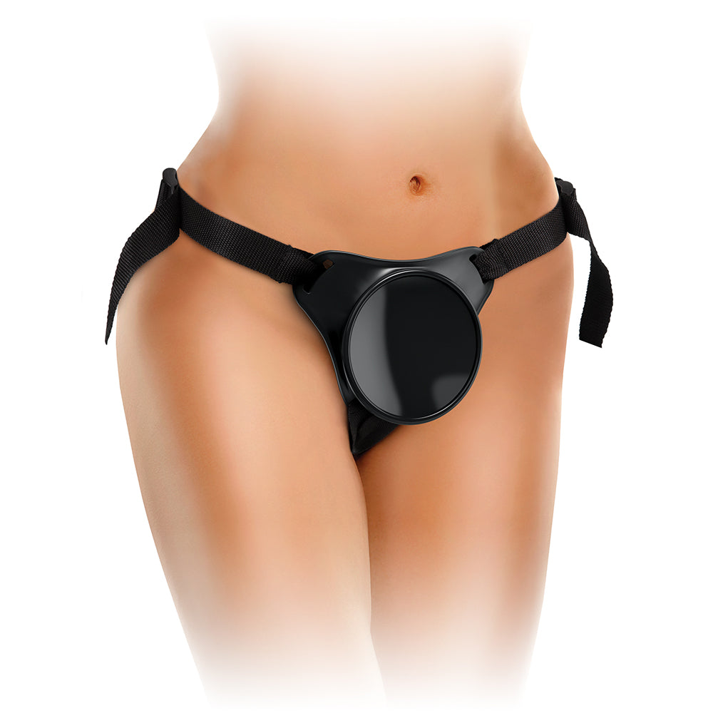 PIPEDREAM - KING COCK ELITE BEGINNER'S BODY DOCK STRAP-ON HARNESS BLACK