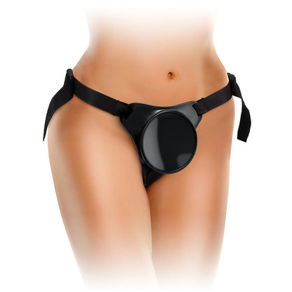 PIPEDREAM - KING COCK ELITE BEGINNER'S BODY DOCK STRAP-ON HARNESS BLACK