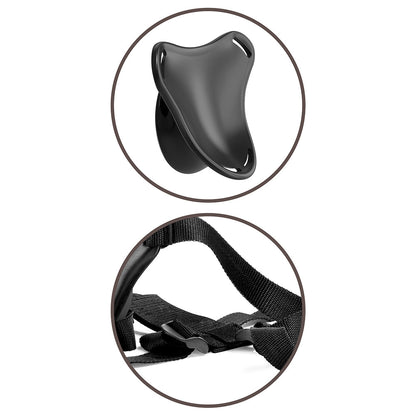 PIPEDREAM - KING COCK ELITE BEGINNER'S BODY DOCK STRAP-ON HARNESS BLACK