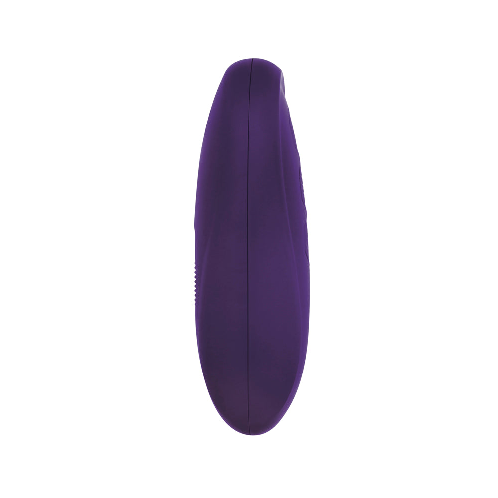 EVOLVED - 2 BECOME 1 DILDO COM ARNÊS DE SILICONE, RECARREGÁVEL, COM CONTROLO REMOTO E BASE DE SUCÇÃO, ROXO