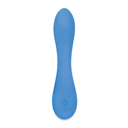 EVOLVED - BLUE CRUSH RECHARGEABLE SILICONE G-SPOT VIBRATOR BLUE