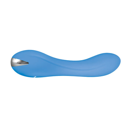 EVOLVED - BLUE CRUSH RECHARGEABLE SILICONE G-SPOT VIBRATOR BLUE
