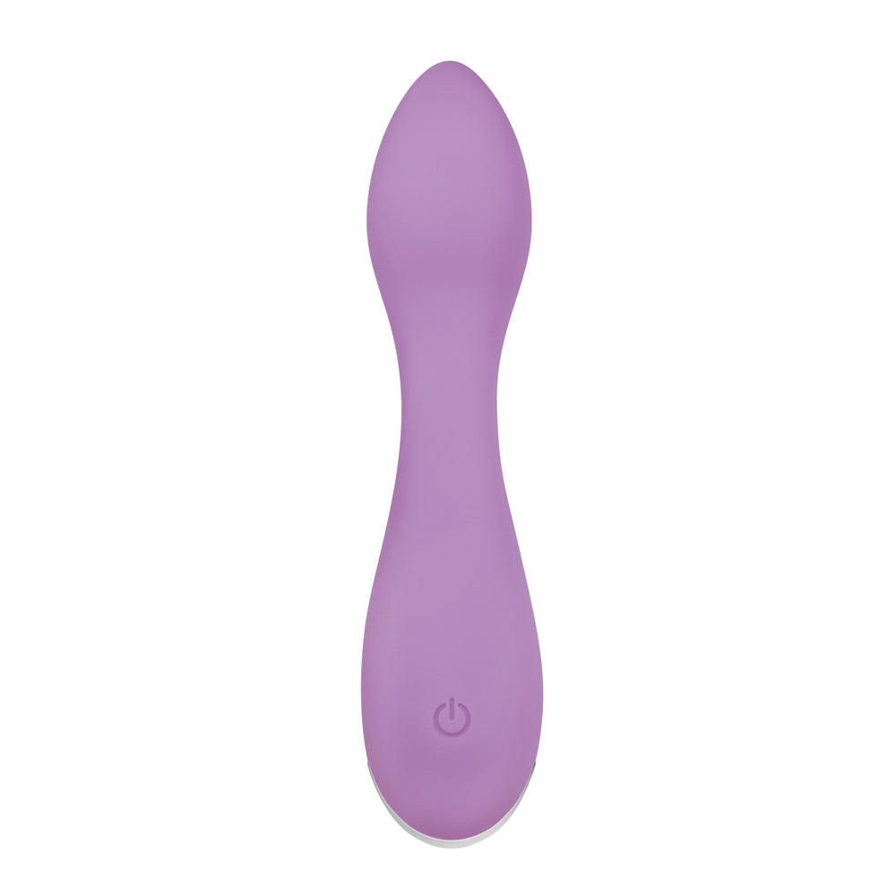 EVOLVED - LILAC G RECHARGEABLE SILICONE G-SPOT VIBRATOR PURPLE