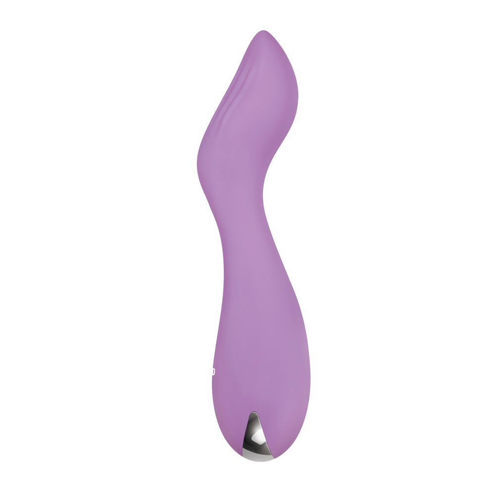EVOLVED - LILAC G RECHARGEABLE SILICONE G-SPOT VIBRATOR PURPLE