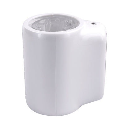 PLAYBOY - SPIN DOCTOR RECHARGEABLE SPINNING STROKER TPE SLEEVE WHITE
