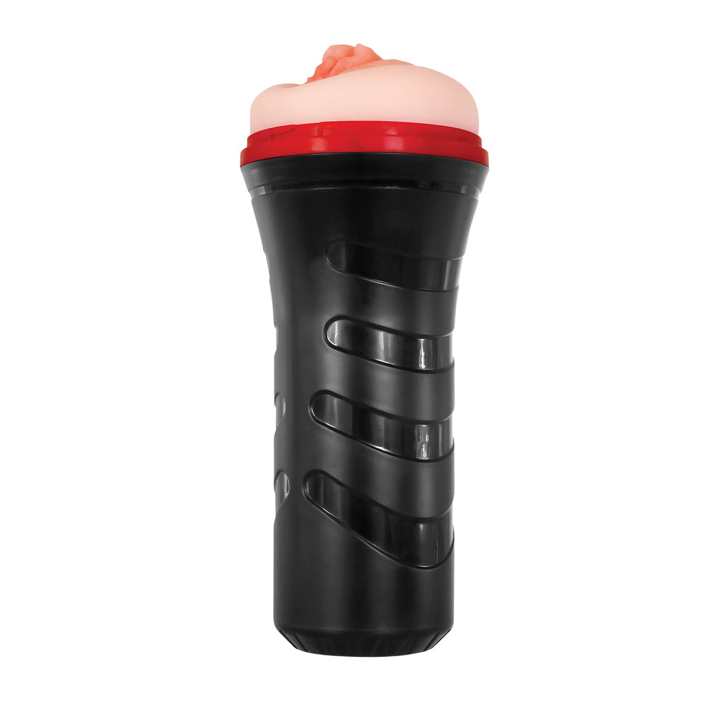 ZERO TOLERANCE - POP ON THE GO REALISTIC VAGINA STROKER BEIGE