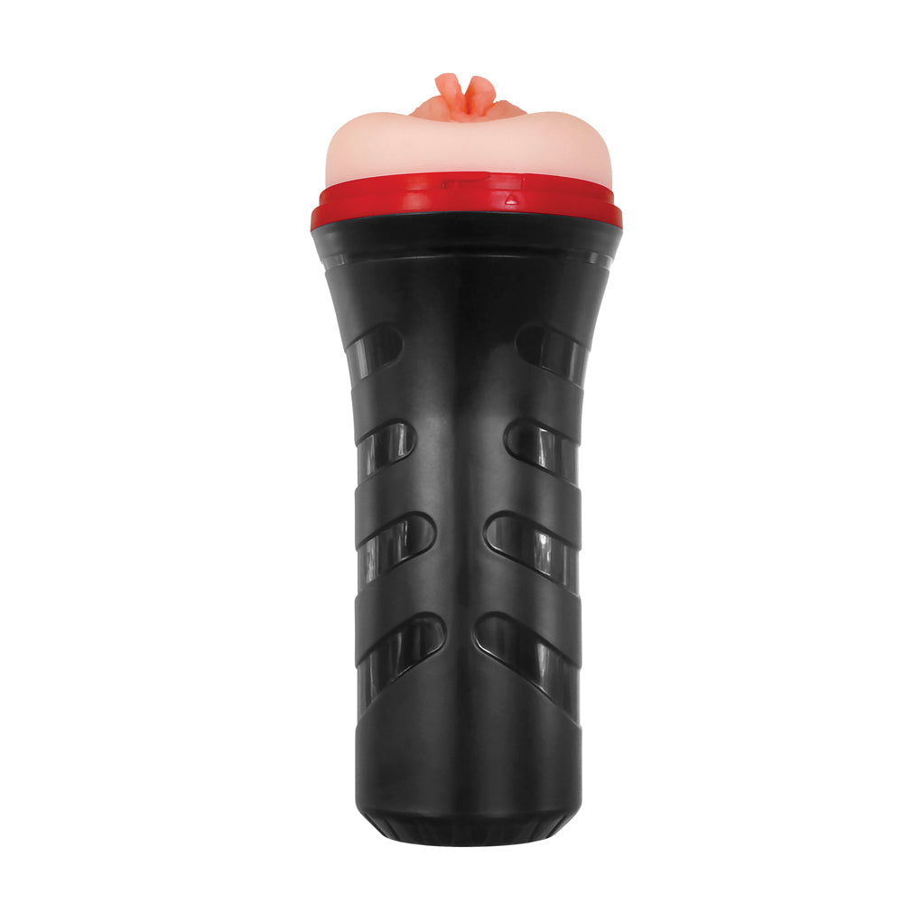 ZERO TOLERANCE - POP ON THE GO REALISTIC VAGINA STROKER BEIGE