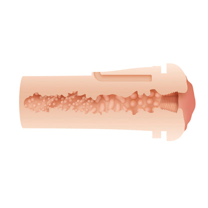 ZERO TOLERANCE - POP ON THE GO REALISTIC VAGINA STROKER BEIGE