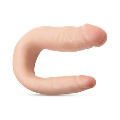 BLUSH - DR. SKIN MINI DOUBLE DONG REALISTIC 12 IN. DUAL ENDED DILDO