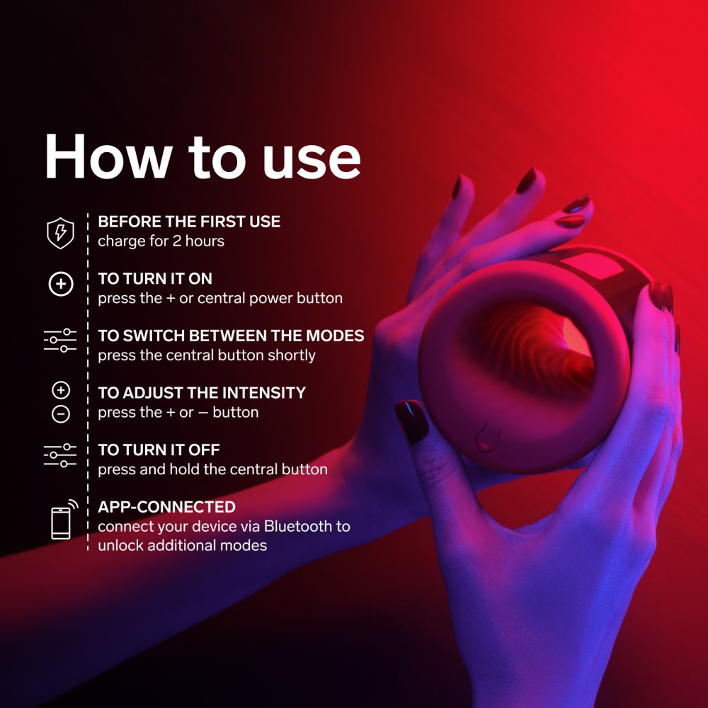 LELO - F2S DOUBLE SONIC RED