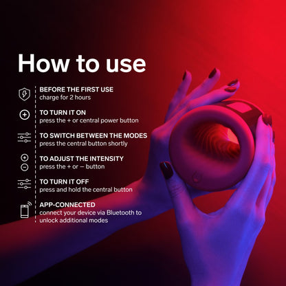 LELO - F2S DOUBLE SONIC RED