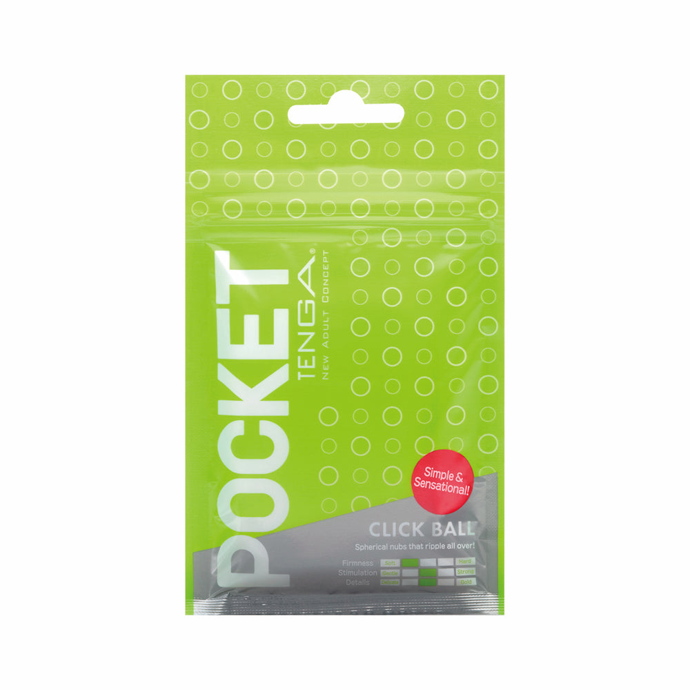 TENGA - POCKET MASTURBATOR SLEEVE CLICK BALL