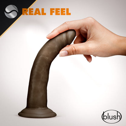 BLUSH - DR. SKIN GLIDE REALISTIC 7.5 IN. SELF LUBRICATING DILDO