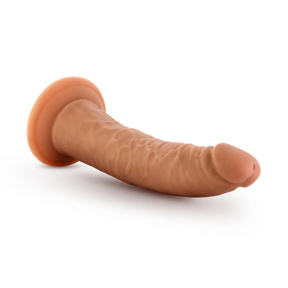 BLUSH - DR. SKIN GLIDE REALISTIC 7.5 IN. SELF LUBRICATING DILDO