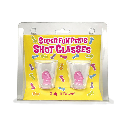 LITTLE GENIE - COPOS DE SHOT DIVERTIDOS EM FORMA DE PÉNIS (PACK DE 2)