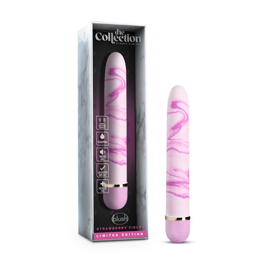 BLUSH - THE COLLECTION STRAWBERRY FIELDS SLIMLINE VIBRATOR PINK