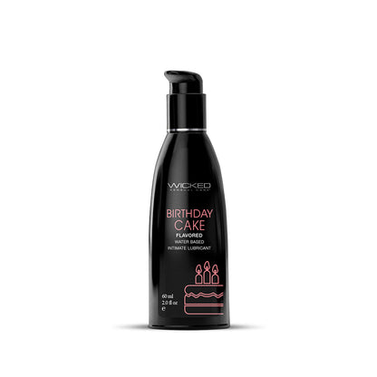 WICKED - LUBRIFICANTE À BASE DE ÁGUA AQUA BIRTHDAY CAKE 2 OZ.