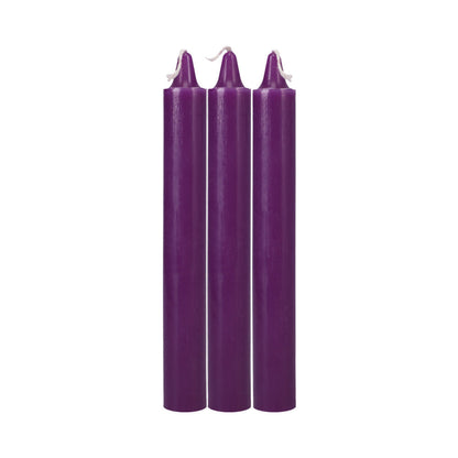 DOC JOHNSON - JAPANESE DRIP CANDLES 3-PACK PURPLE