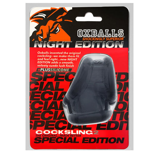 OXBALLS - COCKSLING-2 SLING PLUS+SILICONE SPECIAL EDITION NIGHT