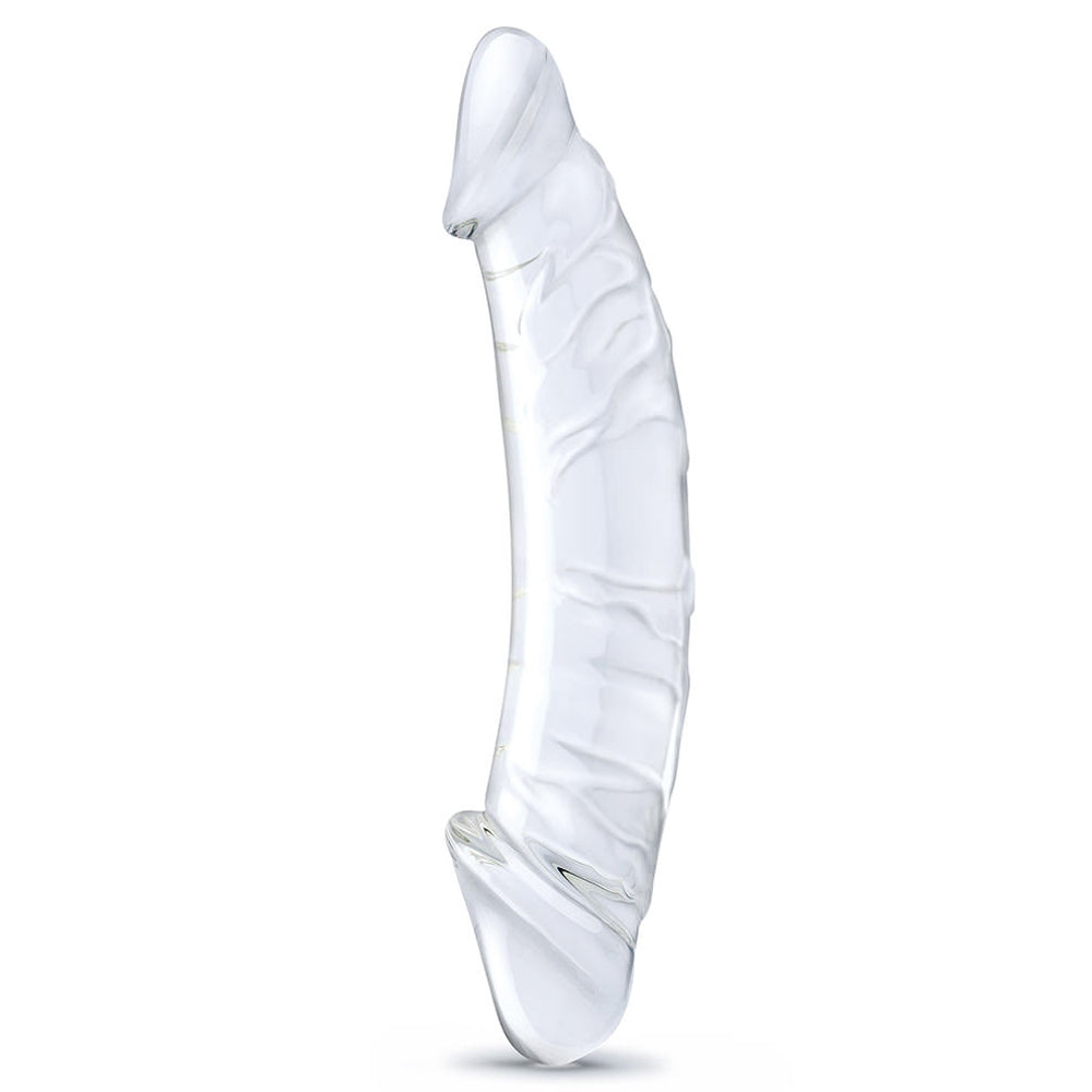 ELECTRIC EEL - GLAS 10.5 IN. THICK REALISTIC GLASS DOUBLE-ENDED DILDO