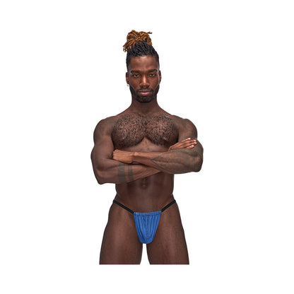 MALE POWER - SEXAGON POSING STRAP ROYAL TAMANHO ÚNICO